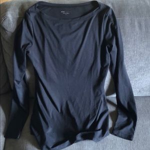 Black BCBG long sleeve top